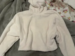 Champion White Hoodie Women’s thumbnail 2