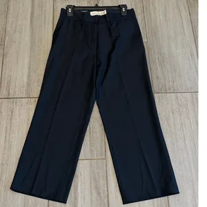 Golden Goose Wool Dress Pants Womens Small Black Straight Leg thumbnail 3