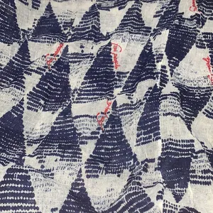 Free People Reusable Bag Muslin Graphic Print Hobo One Strap thumbnail 2