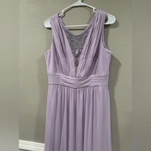 Melrose Bridal Purple Dress Size 12 thumbnail 2