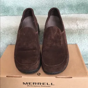 Soft suede leather loafers perfect for fall 🍁🍂🌻 thumbnail 1