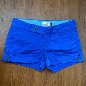 Blue short shorts Size 0 thumbnail 2