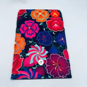 Mexican Vibrant Floral Embroidered Wallet thumbnail 5