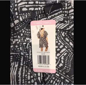Bathing Suit Cover Up Black Size XS thumbnail 2