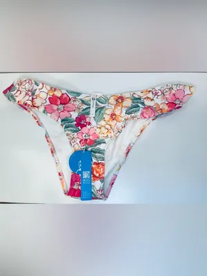 Cupshe Set NWT Women’s Pink Multi Floral Bikini Swimsuit Size‎ S thumbnail 5