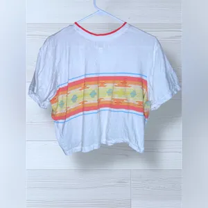 BILLABONG X WRANGLER Women’s Border Line Jaquard Short Sleeve Graphic Tee thumbnail 6