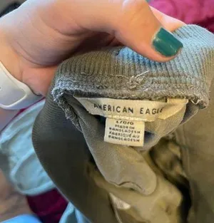 American Eagle Green Cargo Pants thumbnail 3