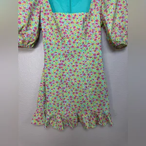 Lovers and Friends Luella Mini Dress in Millie Floral Multi XXS Revolve $198 thumbnail 14