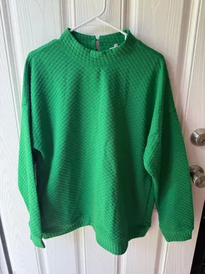 Jodifl Green Mockneck  thumbnail 1