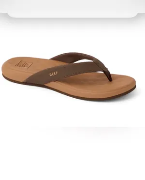 NEW Reef Cushion Melody Flip Flop- Women’s Brown 6 thumbnail 2