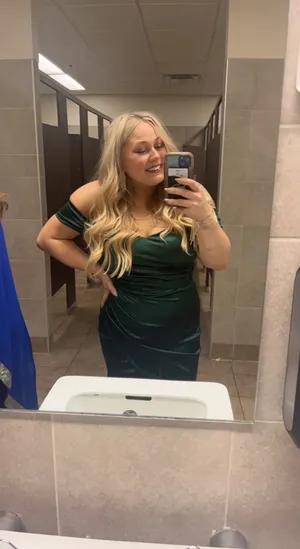 Formal Green Dress thumbnail 5