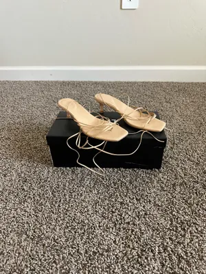 LPA Lucia Heel in Nude, size 6.5 thumbnail 8