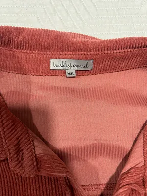 Buttoned shirt Pink Size L thumbnail 4