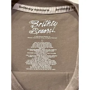 Britney Spears Women's Skimmer Tee with Short Sleeves size L H-012 thumbnail 3