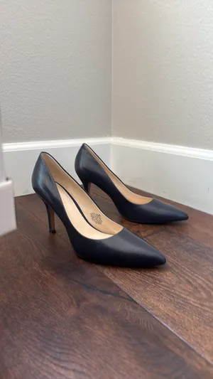 Nine West Black Pumps Leather thumbnail 3