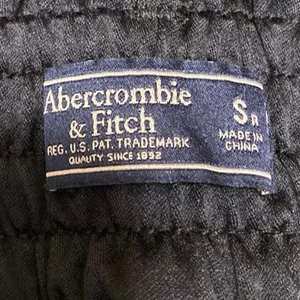 Abercrombie & Fitch Women's Black High Waisted Tapered Trousers Pants Size S thumbnail 4