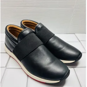 Vionic Calina Slip On Walking Shoe Womens 9 Black Leather High Top thumbnail 2