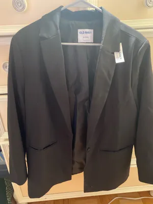 Old navy blazer black thumbnail 1