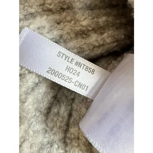Madewell Ribbed Cotton-Blend Sweater Hthr Dusk Grey Marl Size Medium Heather thumbnail 11