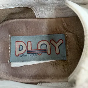 Jeffrey Campbell PLAY Size 9 Chunky Platform White Leather Sneakers Women Grunge thumbnail 7