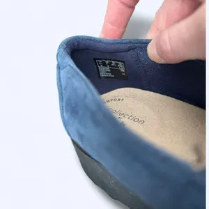 Clarks Sharon Villa Loafer Blue Women's 7 M Comfort Shoes Suede Leather Preppy thumbnail 8