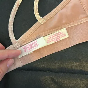 PINK Victoria’s Secret Pink Velvet Unlined Bralette Size XS thumbnail 5