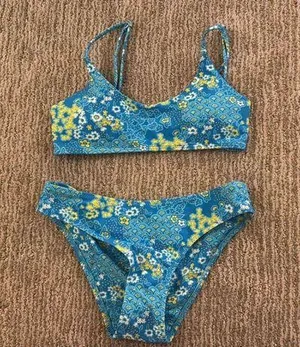 Honey Swim Blue Bikini thumbnail 2