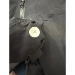 Lululemon‎ Make It Rain Running Jacket Black Hooded Zip Windbreaker Size 4 thumbnail 7