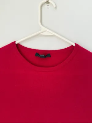Lands’ End Pink 100% Cashmere Sweater Size Large thumbnail 2