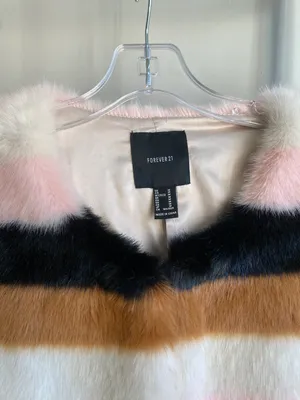 Forever 21 Faux Fur Coat thumbnail 2