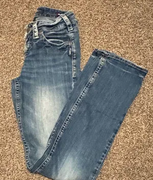 Silver Jeans SUKI Mid Slim Bootcut Women's Jeans thumbnail 1