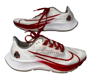 EUC NIKE Men’s Air Zoom Pegasus 37 Ohio State Buckeyes Running Shoe - US 8/EU 41 thumbnail 1