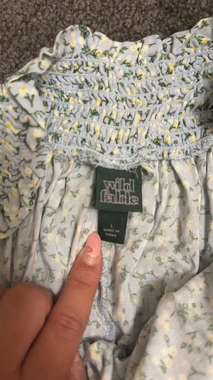 Wild Fable Floral Skirt thumbnail 2