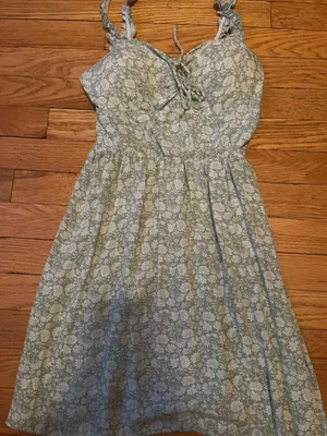 Summer Mini dress Green thumbnail 1