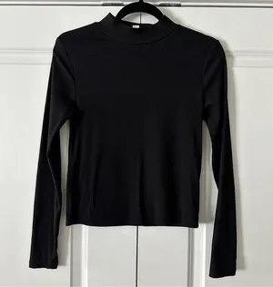 | Mock Neck Long Sleeve Top | Medium (Juniors) thumbnail 1