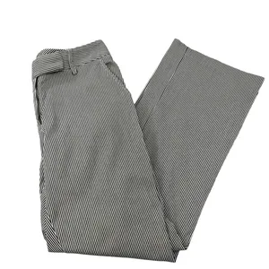 L.L. Bean Favorite Fit Curvy Striped Cotton Straight Leg Pants Hemmed 6T thumbnail 12