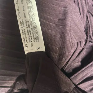 Zara Plum Pleated Cutout Waist Maxi Dress Size Small thumbnail 3