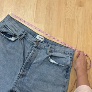 AGOLDE Fran Low Slung Easy Straight Jeans in‎ Force Size 31 thumbnail 6