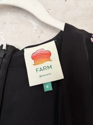 Farm Rio Black Mirror Embroidered Jumpsuit thumbnail 4