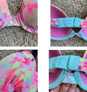 Victoria's Secret VS Pink Wear Everywhere Demi Bra Sz 32B thumbnail 8