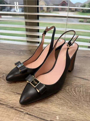 kate spade new york® Bowdie Slingback Heels size 8.5 thumbnail 2