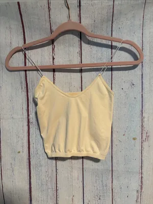NWOT Intimately Free People Skinny Strap Seamless Brami thumbnail 4