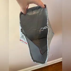 Prada‎ Drawstring Silver PVC Dustbag thumbnail 3