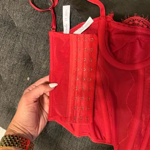 Urban Outfitters Red Corset Top thumbnail 4