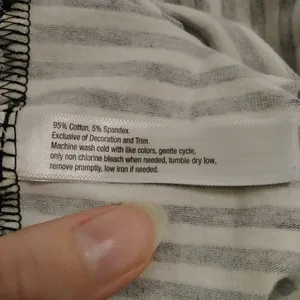 Betsey Johnson Striped Button Up Collared Shirt thumbnail 5