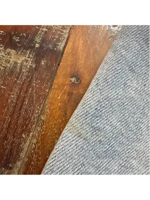 Free People We The Free Distressed Denim Mini Skirt Button Fly Light Wash Sz 30 thumbnail 12