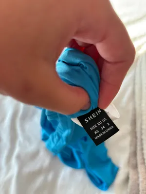 Blue Cut Out Body Suit thumbnail 4