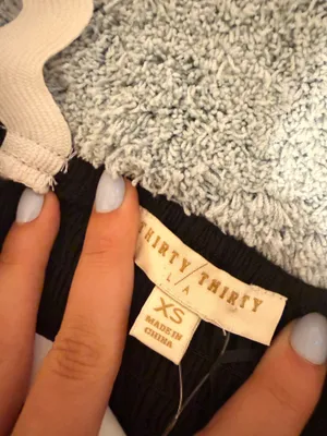 back and white tank Black thumbnail 2