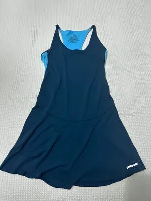 Patagonia tennis athletic all weather dress in navy thumbnail 1