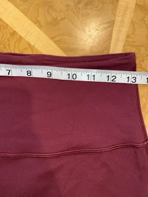 Lululemon Athletica Groove Nulu High Rise Flare Full Length Leggings Size 8 EUC thumbnail 8
